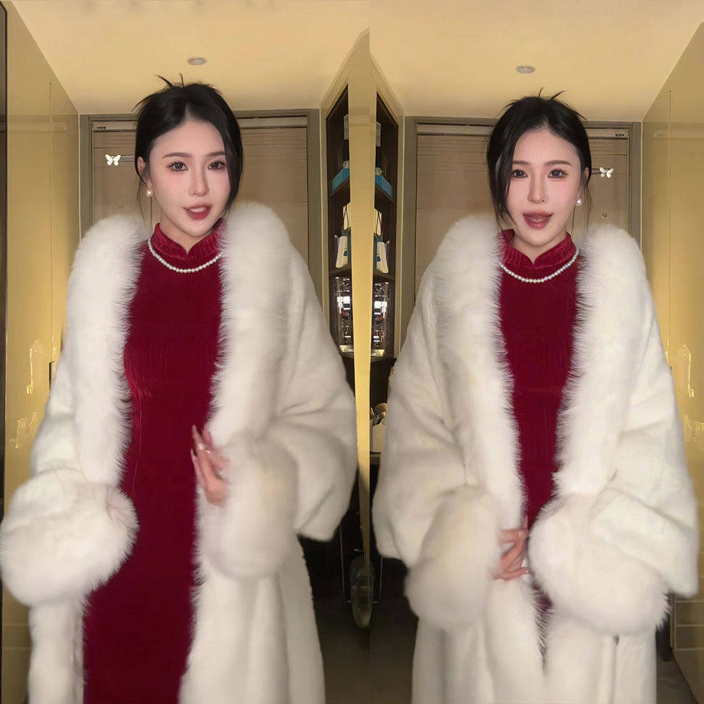 财阀夫人新中式国风白色
