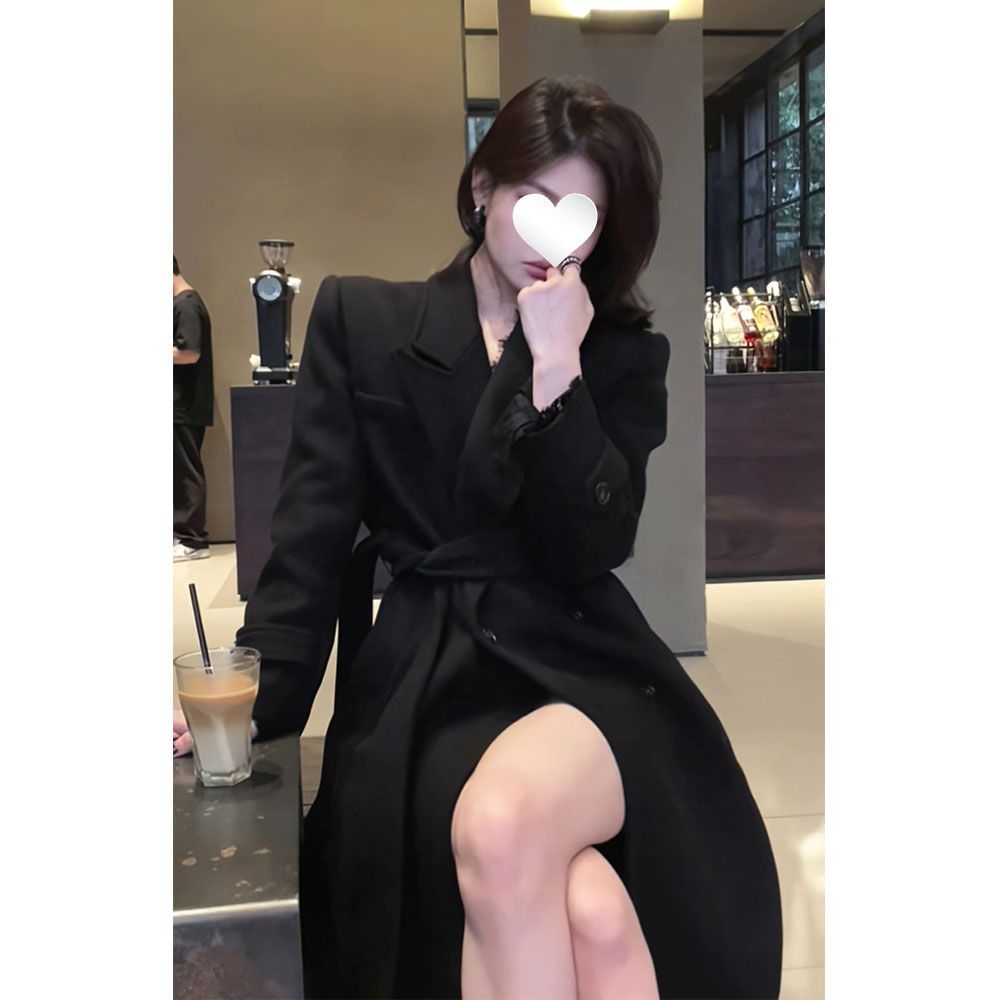 新款长款复古风气质高冷