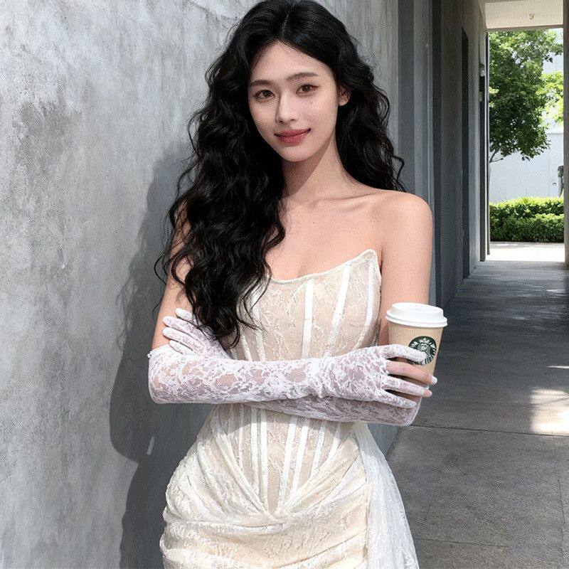 生日party小晚礼服女2026新款高级感宴会气质高端小个子性感抹胸