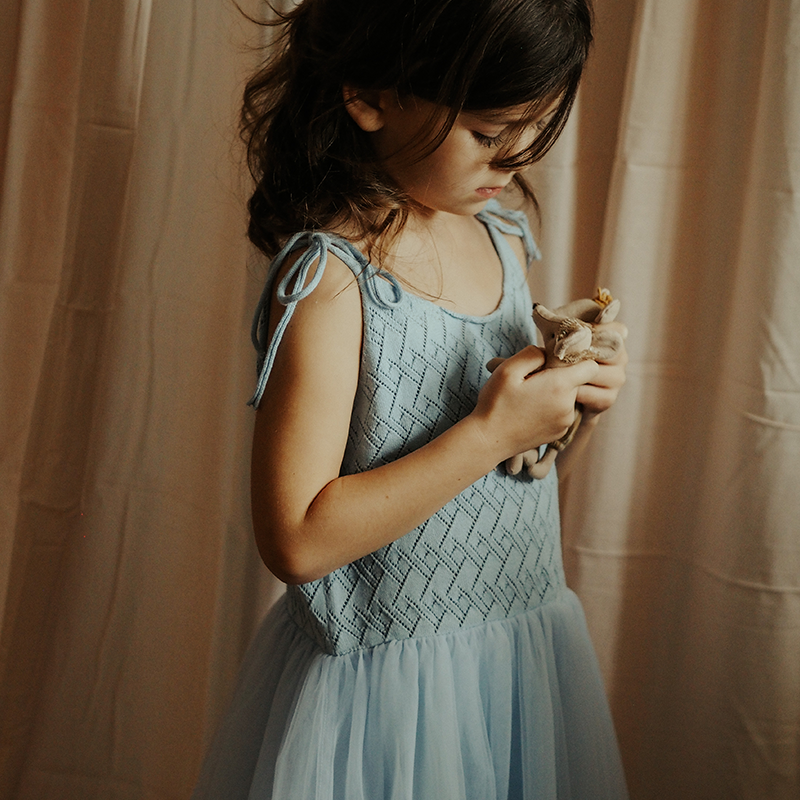 Let'sChill女童吊带纱裙连衣裙