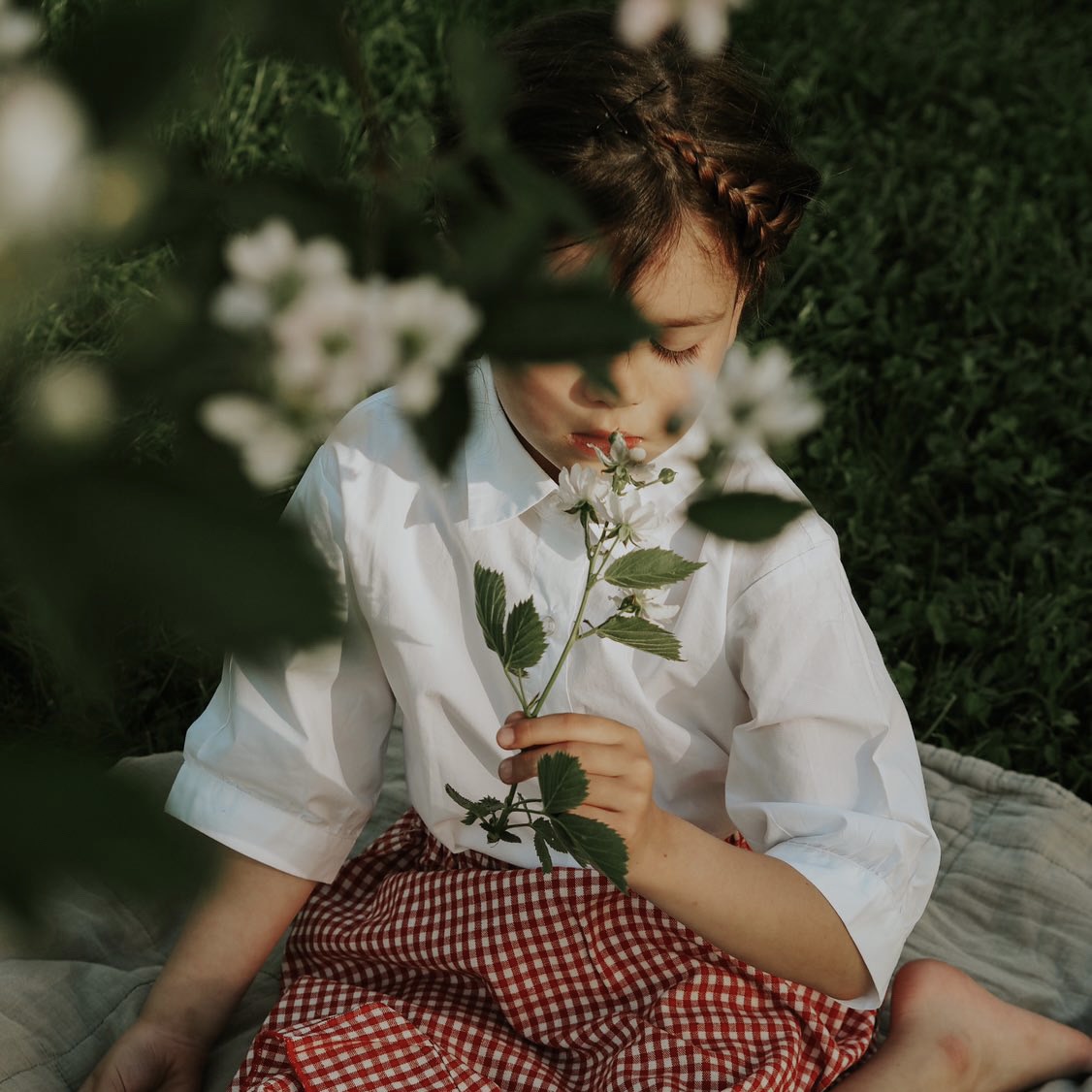 女童纯棉衬衫let'schill休闲