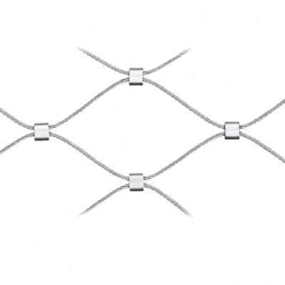 。防34不锈钢丝植绳网物攀爬织扣网卡绳0编阳台坠儿物网幼园防护