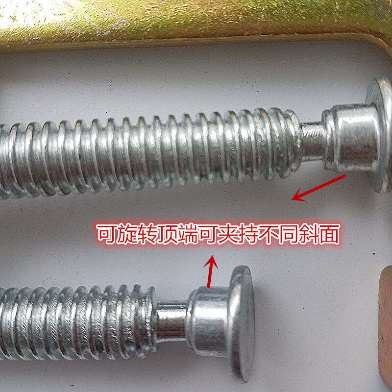 G字夹木工夹固定夹C型钢板夹具锻打钢g型摇杆夹子拉花锯c字轧包邮