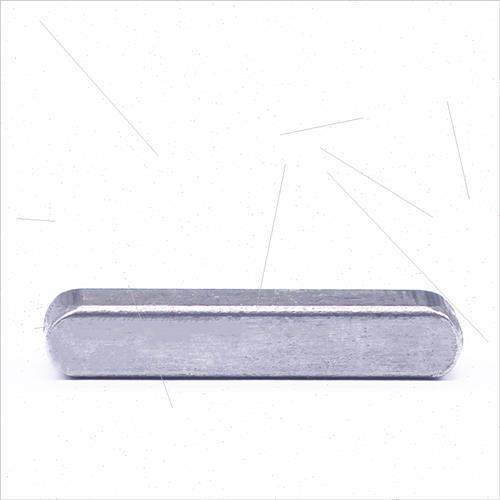 本色碳钢GB1096平键销/方销/A型键销 双圆头 6*6*10/12/16/20/25