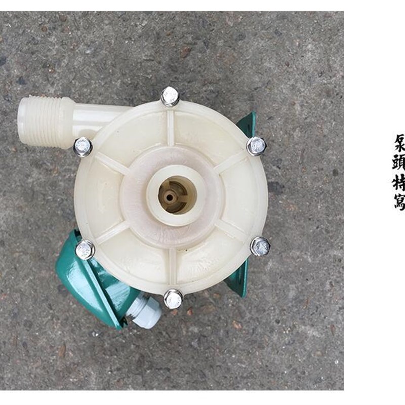 MP100R 铁氟龙磁力泵PVDF耐高温耐酸碱化工泵MP30R40R50R磁力泵