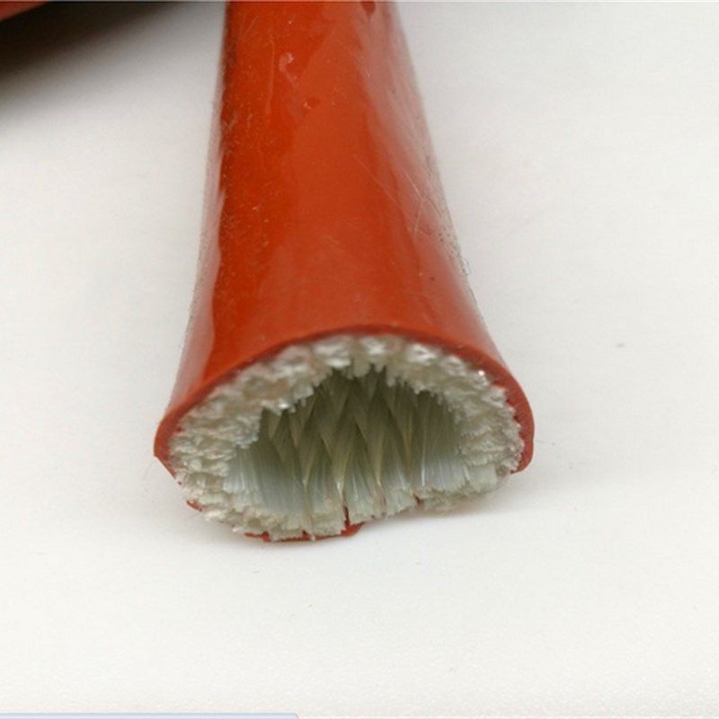 硅橡胶绝缘管 防火耐高温管 隔热保温软管 油管护套 玻璃纤维套管