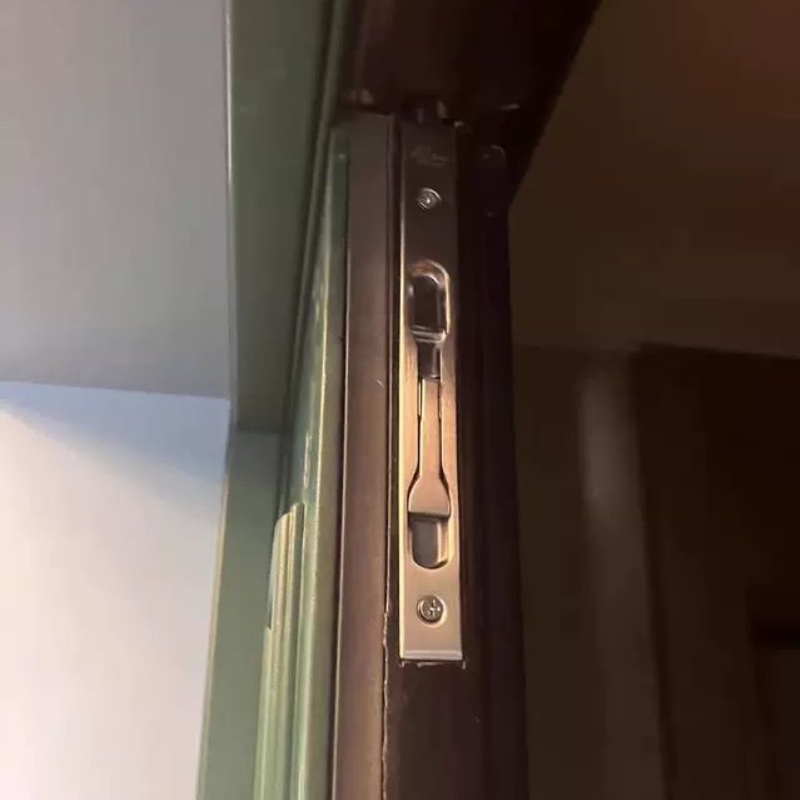 双开门上下装插销插销锁子母暗暗插天地对开门大门箱暗装盒式家用