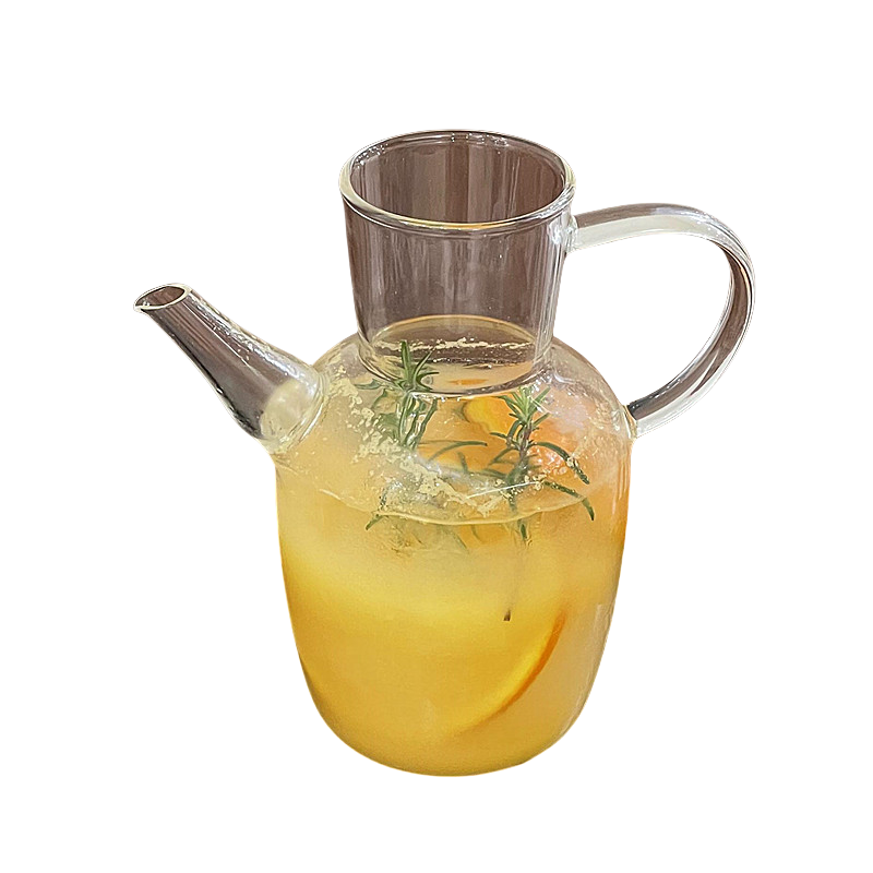 新中式玻璃水果茶壶套装
