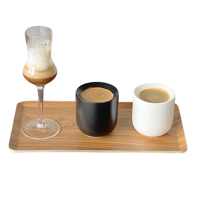 ins简约加厚咖啡杯陶瓷对杯套装