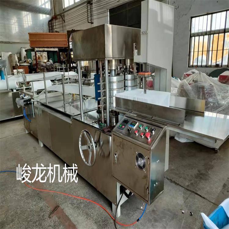 峻龙机械可做30*60CM一次性毛巾机 无纺布擦拭布纱布折叠机