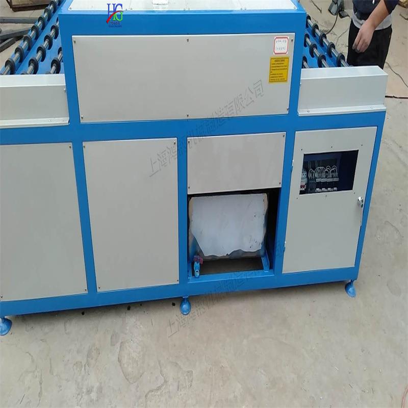 躺卧式毛刷洗片设备 全自动钢化玻璃清洗机 平面清洗烘干一体机