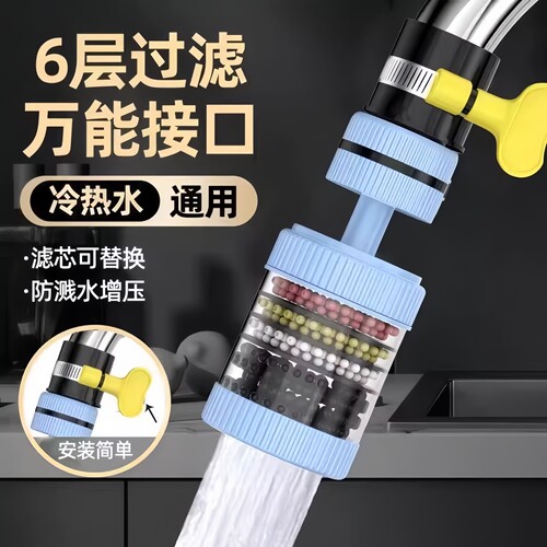 360°接口水龙头过滤器可拆洗