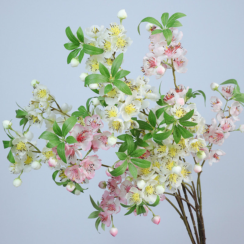 仿真樱花长枝2叉桃花婚