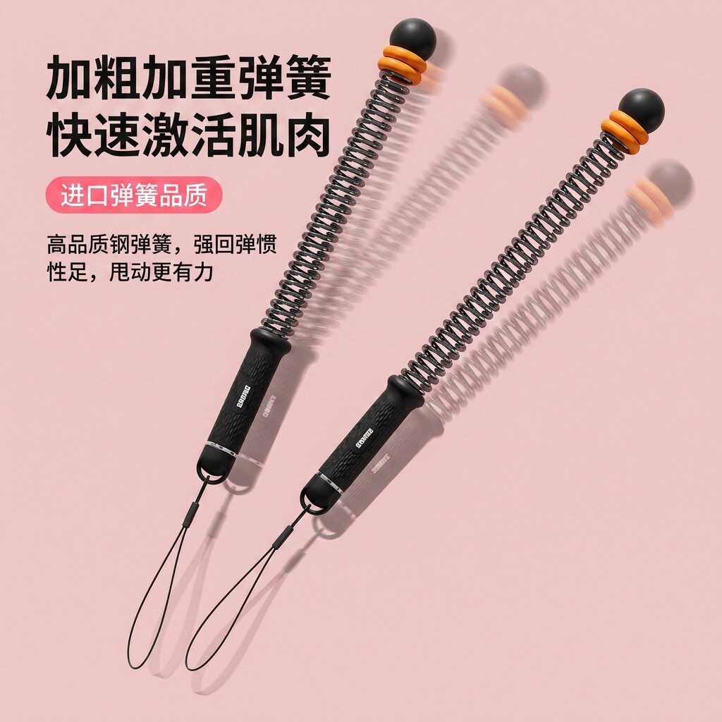 无绳战绳甩绳加重弹簧健