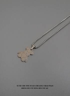 长款时尚情侣一页出品卫衣吊坠