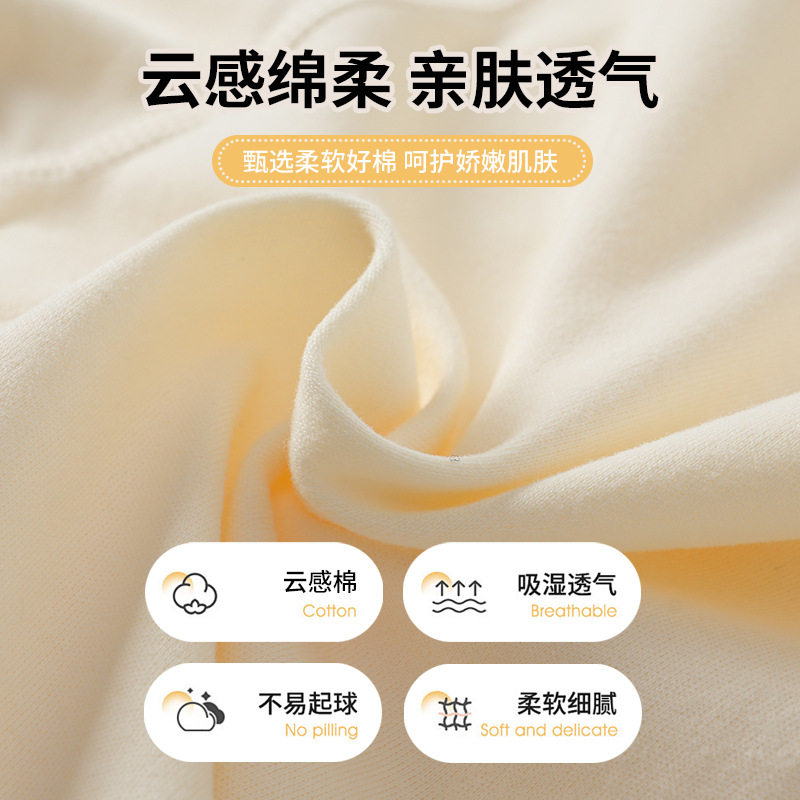 婴儿连体衣a类100纯棉新