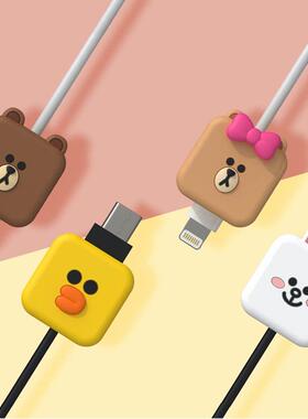 数据线保护套防折断适用于苹果手机充电线保护头华为vivo专用ipho