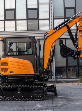 4-ton tail-less excavator 液压机械操作 柱塞马达挖掘机