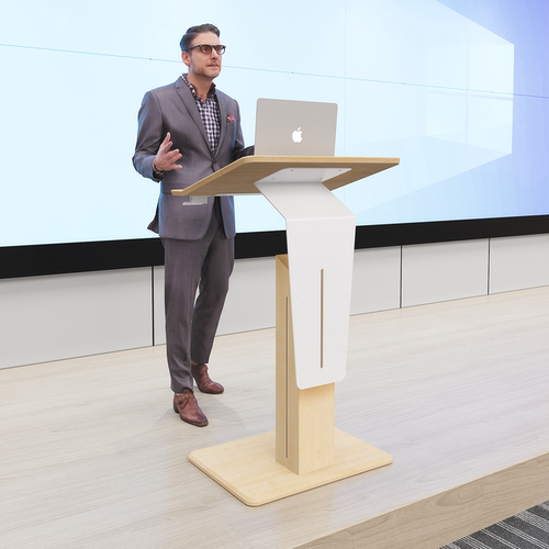 智能升降演讲台培训发言台讲台桌