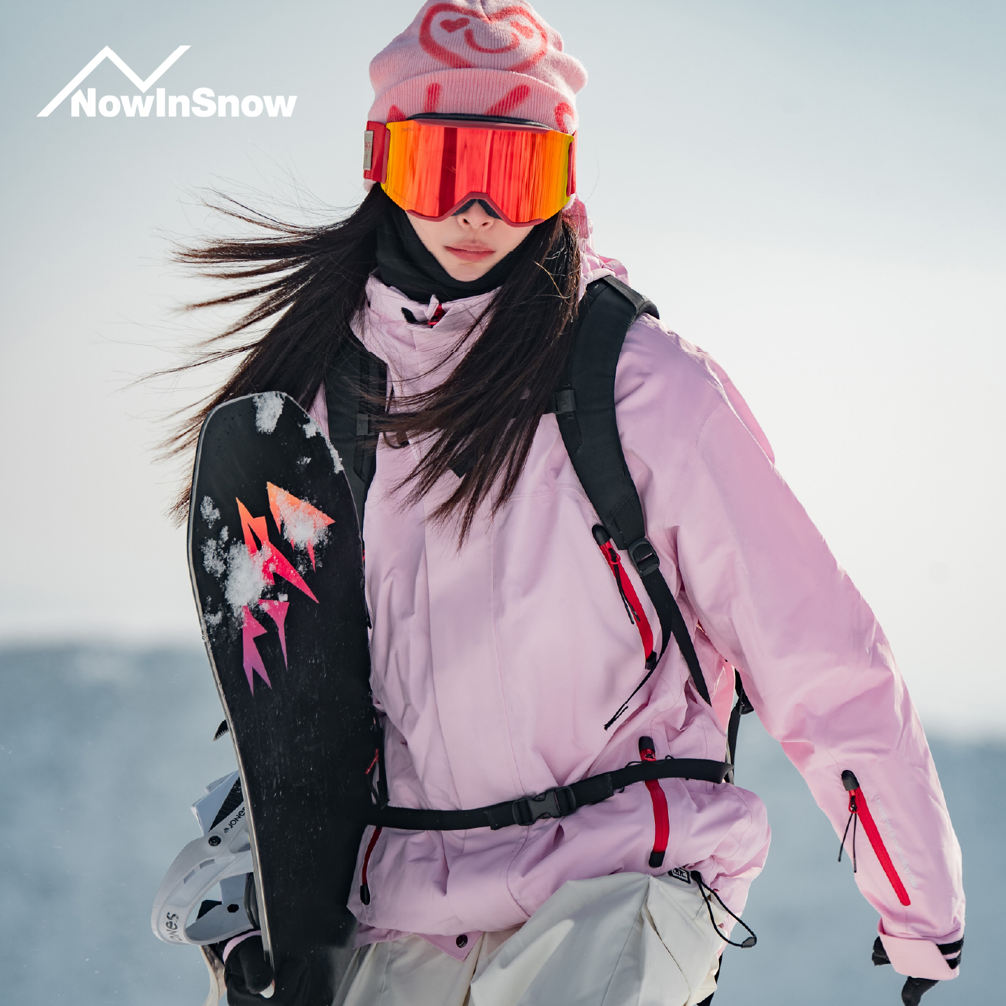 nowinsnow滑雪服女三合一