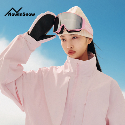 nis防雾透气滑雪镜百搭