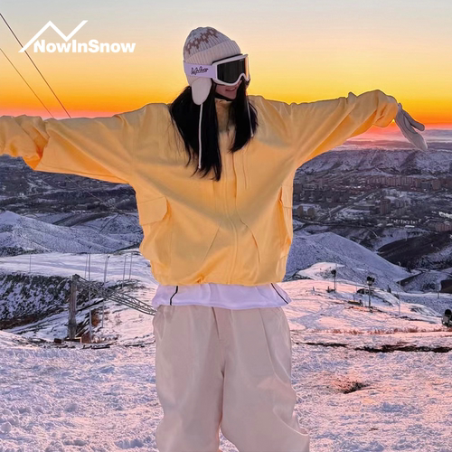 nis雪现单板滑雪服女套装