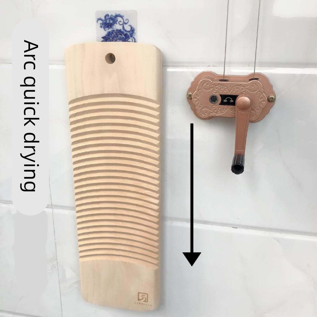 实木搓板双面家用洗衣板加宽加厚手工单面老式波浪宿舍用悬挂