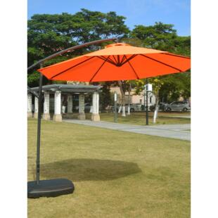 户外伞庭院伞户外遮阳伞太阳伞橙色橙黄色蓝色水果绿色白色黄色白