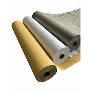 单层纸塑覆合包装布蛇皮卷装饰地板保护膜木板铝板防水防潮编织板