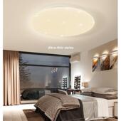 110V 220V超薄简约Led星空吸顶灯卧室灯客厅书房圆形1.0米大吸顶