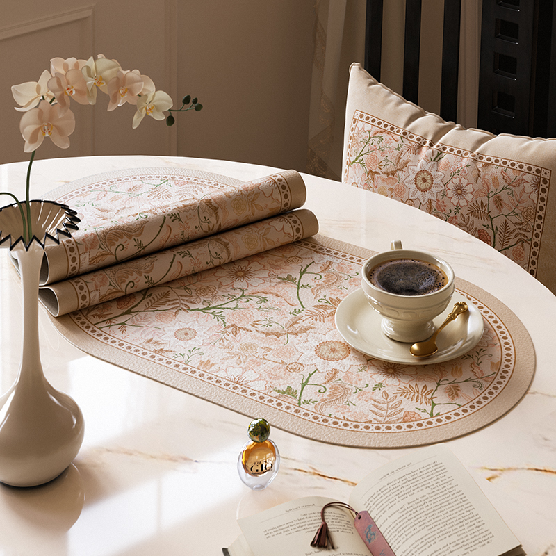法式复古餐垫餐桌隔热垫