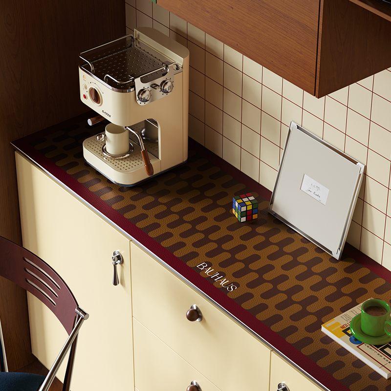 伴居年华皮革电视柜台面保护垫