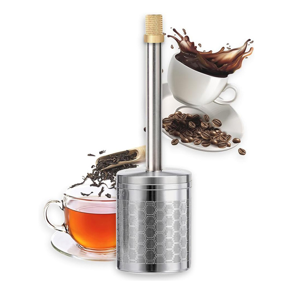 挤压式咖啡过滤网小孔茶隔茶网