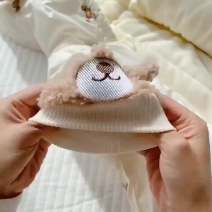 婴儿棉服加厚夹棉外套