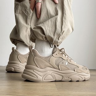 火星二代老爹鞋男鞋百搭轻便休闲运动复古透气时尚舒适厚底跑步鞋