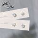 无孔简约耳环女学生版 磁吸式 耳夹耳饰雪花2025新款 高级无耳洞耳饰
