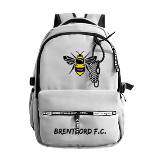 布伦特福德队蜜蜂红白军足球迷双肩背包学生书包防水电脑包可定制