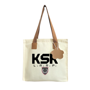 德国陆军特种部队司令部德军KSK帆布包袋子手提学生书包单肩背包