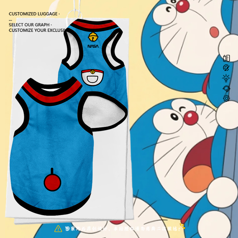 机器猫哆啦A梦联名NASA宠物衣服