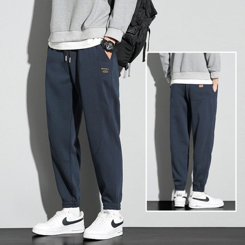 清仓捡漏~休闲卫裤男春秋冬季保暖外穿束脚裤子韩版潮流大码长裤,男装,卫裤,淘宝优惠券,粉丝福利购,淘宝优惠卷