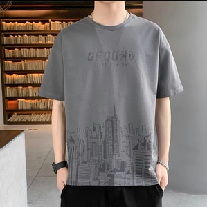 清仓捡漏外贸商场专柜撤回男士短袖t恤夏季半袖宽松打底衣服男装