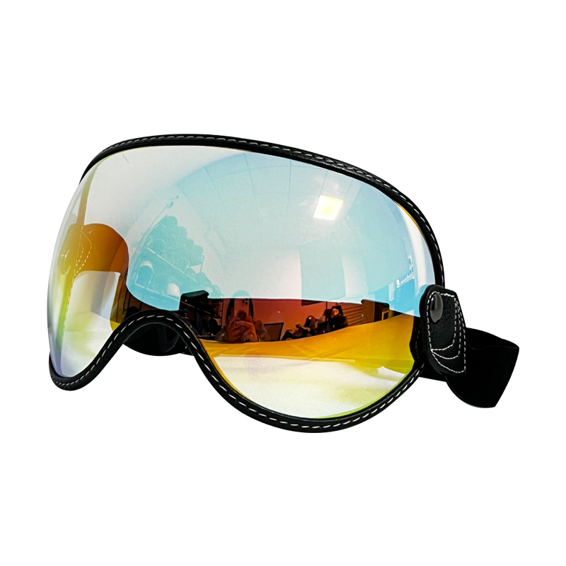 大框泡泡镜半盔护目镜全盔防晒镜