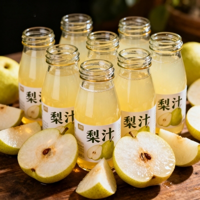 【囤货20瓶】梨汁换季常备清润秋冬轻负担风味饮料220ml整箱热销