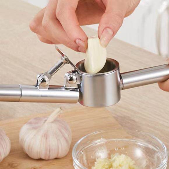 生姜汁挤榨蒜器不锈钢压蒜器蒜泥捣蒜器剥蒜筒蒜蓉蒜泥捣蒜器夹子