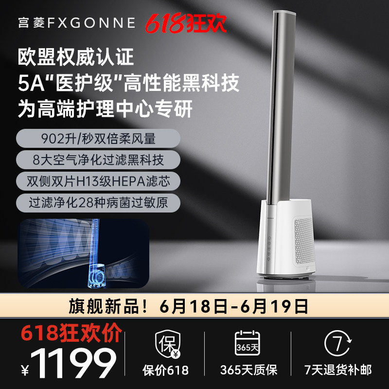 医护级过滤净化电机双倍柔风