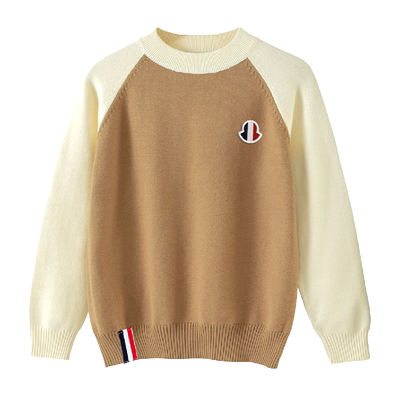 男孩子纯棉毛衣学院风