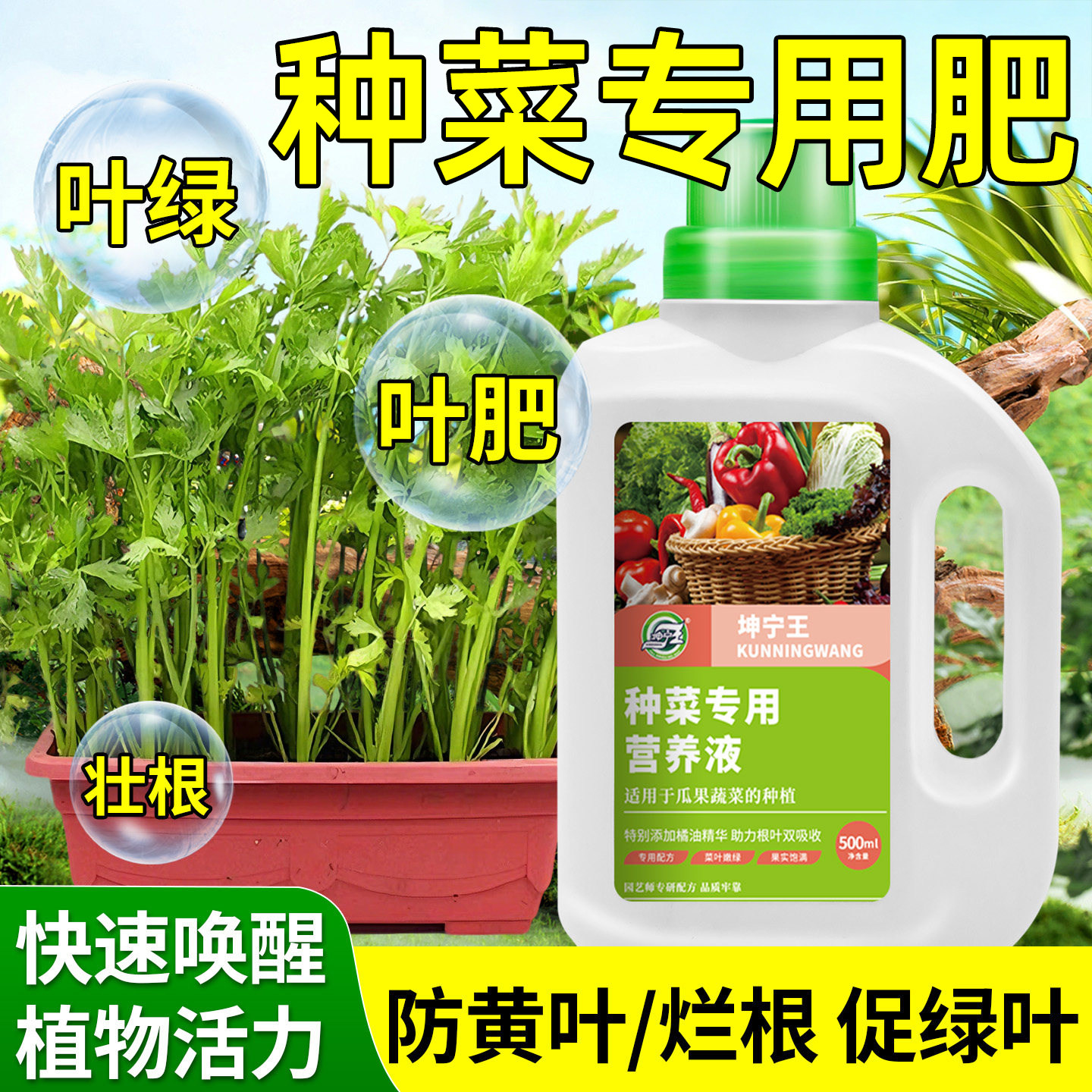 种菜专用浓缩营养液叶绿根壮促生长催产防黄叶烂根瓜果蔬菜通用型,鲜花速递/花卉仿真/绿植园艺,家庭园艺肥料,淘宝优惠券,粉丝福利购,淘宝优惠卷