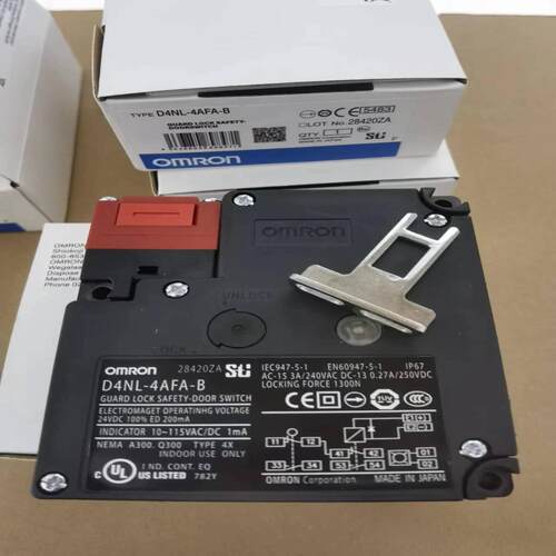 电磁锁安全门开关D4NL-4AFA-B D4NL-1A
