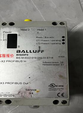 BALLUFF巴鲁夫BIS00F0处理器BIS M 6022
