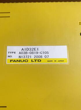 FANUC 模块A03B-0819-C105 充新成色